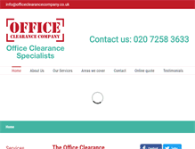 Tablet Screenshot of officeclearancecompany.co.uk